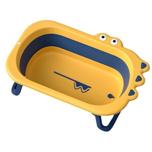 Дитяча ванна Bestbaby BH-327 Blue+Yellow складна