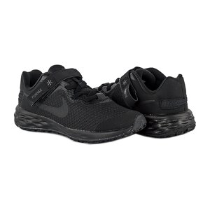 Дитячі кросівки nike revolution 6 flyease NN (PS) чорний 28.5 (DD1114-001 28.5)
