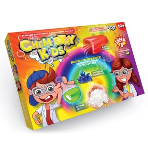 Дитячий набір для проведення дослідів "CHEMISTRY KIDS" Danko Toys CHK-02 Набір №3