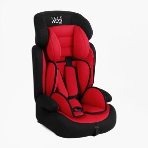 Дитяче автокрісло універсальне Joy ISOFIX 1/2/3 9-36 кг Red and black (156750)