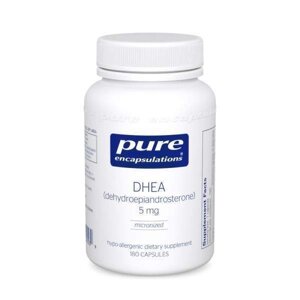 DHEA Pure Encapsulations підтримка імунітету спалювання жиру гормонального балансу 5 мг 180 капсул