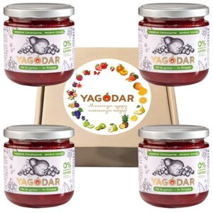 Джеми без цукру YAGODAR Червона смородина з грушею 4 шт (2184329024)