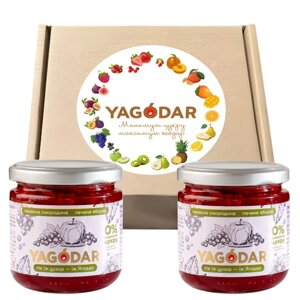 Джеми без цукру YAGODAR Печене яблуко Червона смородина 2 шт (2345343673)