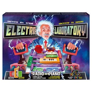 Електронний конструктор "Electro Laboratory. Radio+Piano" Danko Toys ELab-01-03