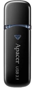 Flash drive apacer AH355 32GB (AP32GAH355B-1) black (6325635)