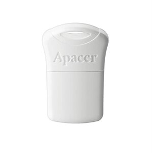 Флеш-накопичувач USB 64GB apacer AH116 white (AP64GAH116W-1)