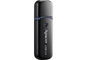 Флеш-накопичувач USB3.0 32GB apacer AH355 black (AP32GAH355B-1)