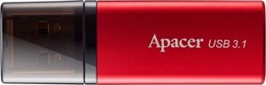 Флеш-накопичувач USB3.1 64GB apacer AH25B red (AP64GAH25BR-1)