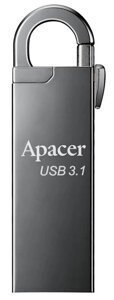 Флешка flash drive apacer AH15A 32GB (AP32GAH15AA-1) ashy (6374623)