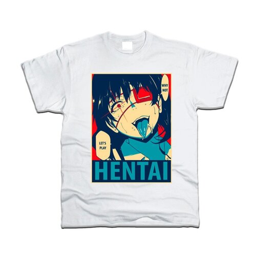 Футболка Хентай Hentai White 116 см (97474)