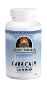 Гамма-аміномасляна кислота Source Naturals Serene Science 60 таблеток (SN0987)