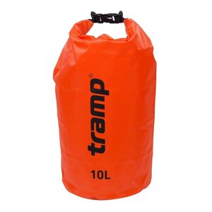 Гермомішок 10 л Tramp PVC Diamond Rip-Stop помаранчевий