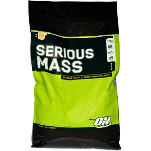 Гейнер Optimum Nutrition Serious Mass 5455 g /16 servings/ Chocolate Peanut butter