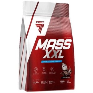 Гейнер Trec Nutrition MASS XXL 1000 g /14 servings/ Chocolate