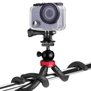 Гнучкий штатив AIRON AC74-2 (L) для стрілялки-камер gopro, AIRON, SONY, ACME, xiaomi, sjcam, EKEN, thieye чорний