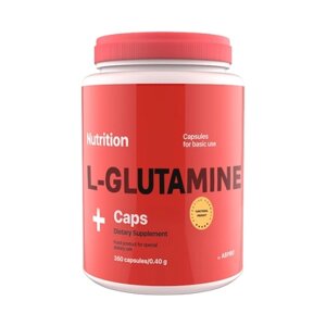 Глютамін для спорту AB PRO L-Glutamine Caps 360 Caps