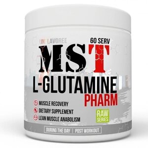 Глютамін для спорту MST Nutrition Glutamine Pharm 300 g 60 servings Unflavored