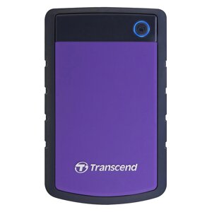 HDD накопичувач transcend storejet 25H3 2TB (TS2tsj25H3p) USB 3.0 purple (6107418)