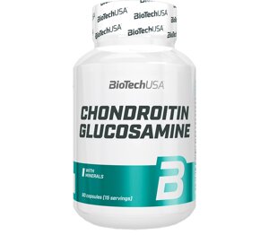 Хондропротектор ( для спорту ) BioTechUSA Chondroitin Glucosamine 60 Caps