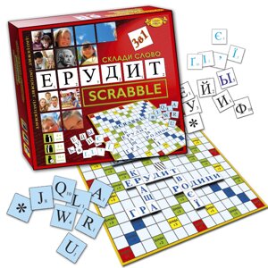 Гра Майстер "Склад слово. Ерудит Scrabble" MKB0132