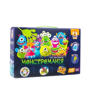 Гра настільна Vladi Toys Липуни Монстроманія 24 фішки Multicolor (95621)