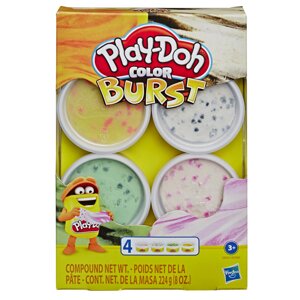 Ігровий набір Play-Doh Вибух квітів Упаковка морозива E6966/61 Різнокольоровий (2000989304081)