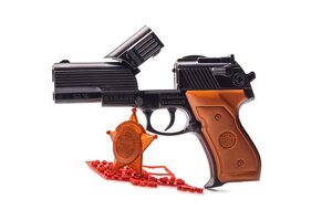 Іграшковий пістолет на пістонах "Shahab" Golden Gun 282GG