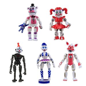 Іграшки 5 (5) ночей з Фредді, аніматроники, ФНАФ / Funko Five Nights at Fredy, FNAF, 5шт