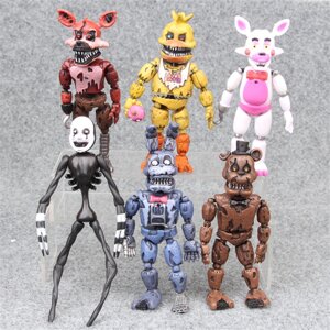 Іграшки аніматроніки, фнаф, 5 ( п'ять ) ночей з Фредді / Funko Five Nights at Freddy , 6 шт