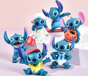 Іграшки Ліло та Стіч Lilo and Stitch 6 шт.