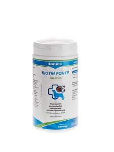 Інтенсивний курс для вовни Canina Biotin Forte 700 г 210 таблеток (4027565101115)