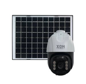 IP-камера вулична з акумулятором XON Wi-Fi/4G 10000mAh Solar 1080P SmartCam Білий (HCBSM21VW 7454)