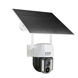 IP-камера вулична з акумулятором XON Wi-Fi/4G 8000mAh Solar 1080P SmartCam Білий (MCBSM31VW 4750)