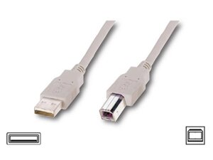 Кабель Atcom USB 2.0 AM/BM 1.8 м ferrite core