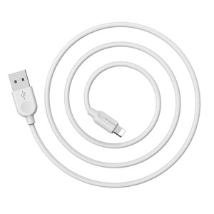 Кабель для iPhone Borofone USB - Lightning BX14 2.4A 2m Белый