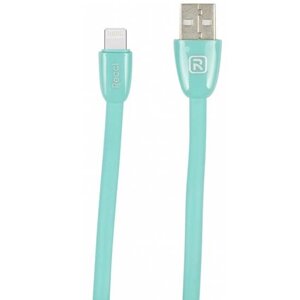 Кабель для заряджання USB Recci RCL-S100 Jelly USB/Lightning 1 м Green