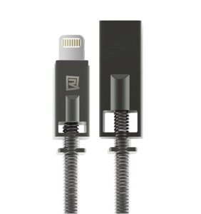 Кабель для заряджання USB Remax RC-056i Royalty USB/Lightning 1 м Black