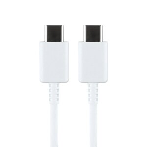 Кабель для зарядки USB Samsung Type-C to Type-C 60W 1:1 White