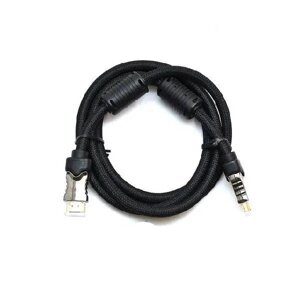 Кабель Gresso H3003 HDMI - HDMI (M/M) 2 фериту обплетення 1.8м круглий (2000700002104)