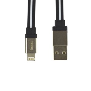 Кабель Hoco U103 Magnetic absorption charging data cable for Lightning Чорний