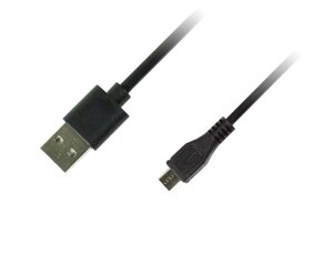 Кабель piko (1283126474101) USB2.0 AM-microusb BM, 1м, black revers