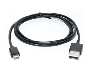 Кабель Real-el Pro USB/micro USB V 2.0 M/M 2 м чорний EL123500025