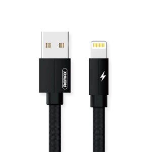 Кабель Remax RC-094i Kerolla USB - Lightning (M/M) 2 м Black (6954851284680)