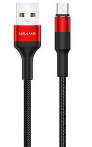 Кабель usams US-SJ224 USB - micro USB 1.2 м red (SJ224USB02)