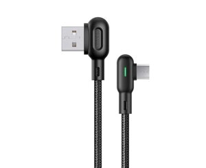 Кабель usams US-SJ458 USB - micro USB 1.2 м black (SJ458USB01)