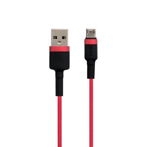 Кабель USB baseus camklf-B USB to micro 2.4A червоний