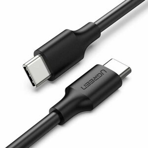 Кабель USB Type-C to Type-C Ugreen US286 з підтримкою PD QC 3.0 2м Чорний