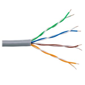 Кабель кручена пара Atcom 60707 Premium FTP 0.51 мм СU CAT6 1Gb/s мідь 305 м