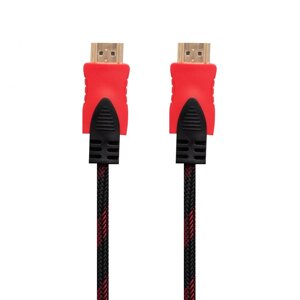 Кабель wuw HDMI-HDMI 1.4V 5 метра black-red