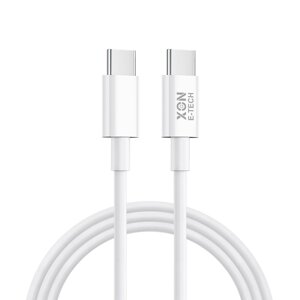 Кабель XON SmartCable Type-C - Type-C 60W 2м MaxCharge Білий (SC102C6W2W 685)